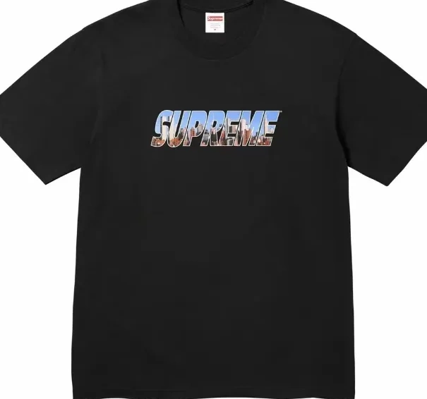 23FW L TEE GOTHAM Logo City M Metropolitan XL Black S and White Gotham City 0510